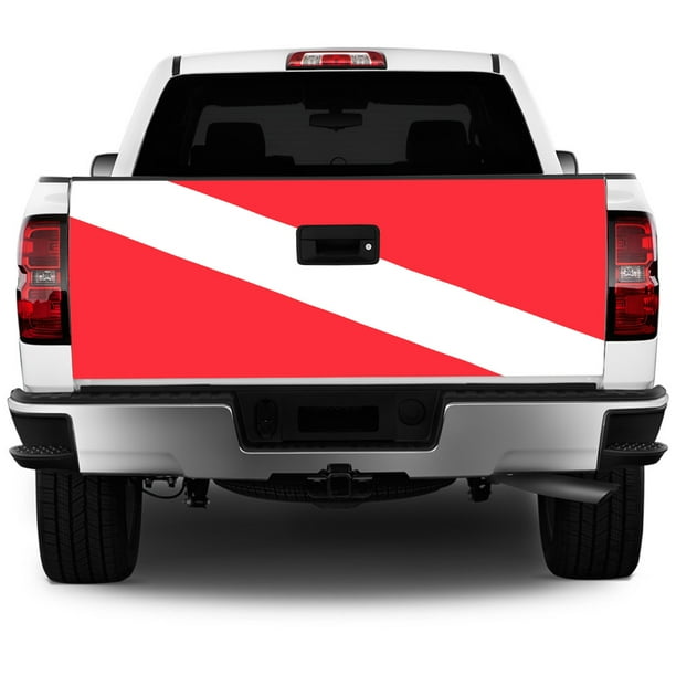 Horse American Patriot Truck Tailgate Decal Wrap Realistic Vinyl Decal Sticker